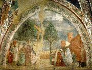 Piero della Francesca Exaltation of the Cross oil painting